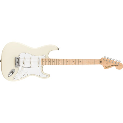Fender Affinity Series Stratocaster Electric Guitar, Olympic White (0378002505)