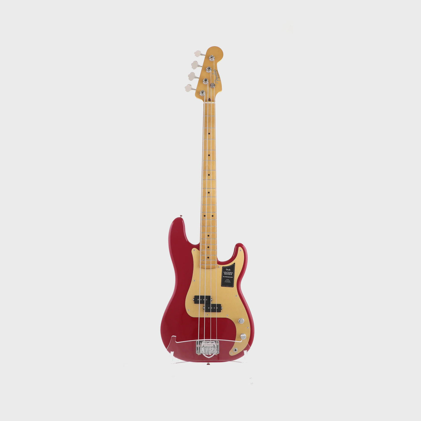 Fender Vintera '50s Precision Bass Guitar - Dakota Red