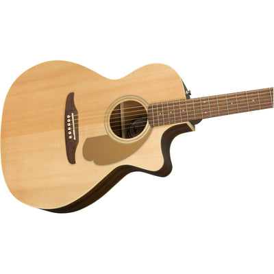 Fender Newporter Player Acoustic-Electric Guitar, Natural (0970743021)