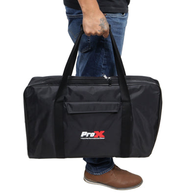 ProX XB-MDDJSR2 MANO Series Travel Bag with Handle, Fits DDJ-SR2, DDJ-RR, MIXSTREAM PRO and Similar Size DJ Controllers, Pro Audio Equipment Storage