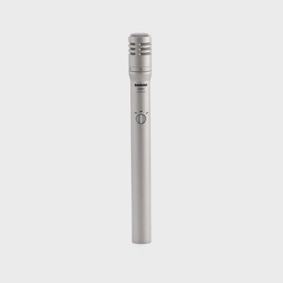 Shure SM81-LC Cardioid Condenser Instrument Microphone with 10dB Attenuator and 3 Position Low-Cut Filter, with Foam Windscreen