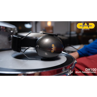 CAD Audio DH100 Drummer Isolation Headphones with 50mm Drivers (DH100)