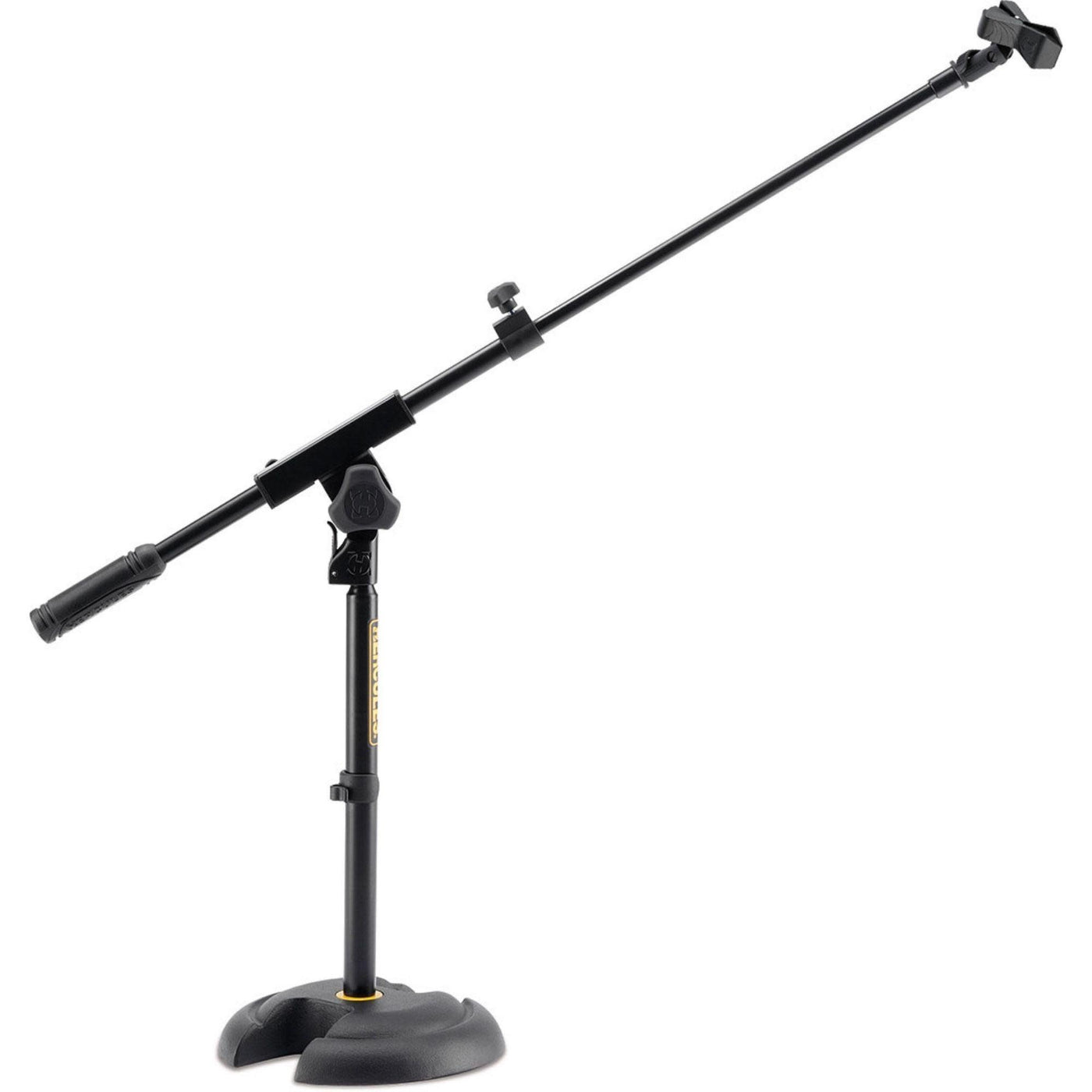 Hercules MS120B "H" Base Microphone Stand with Boom & Mic Clip