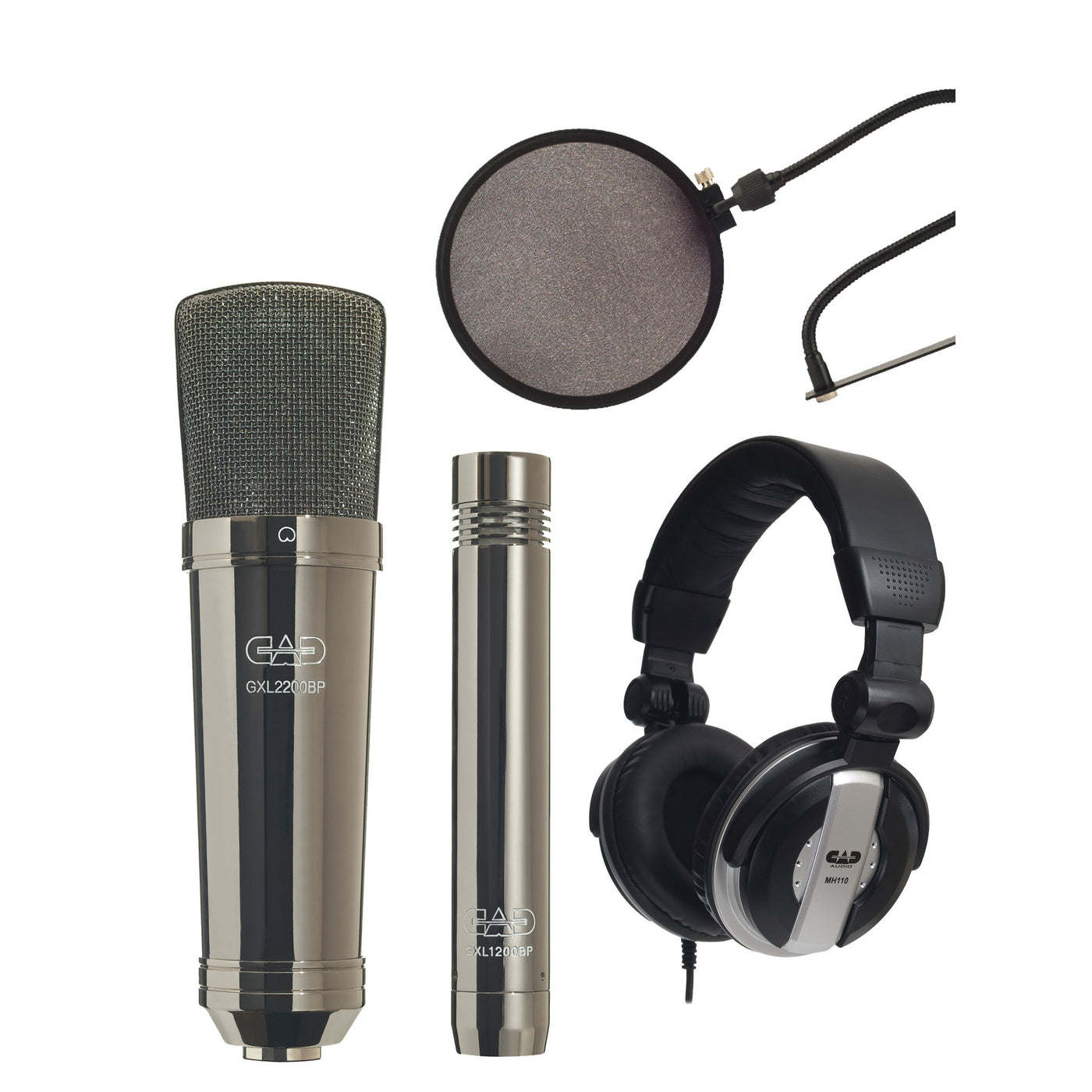 CAD Audio GXL Studio Pack with GXL2200, GXL1200 and VP1 (2200SP)