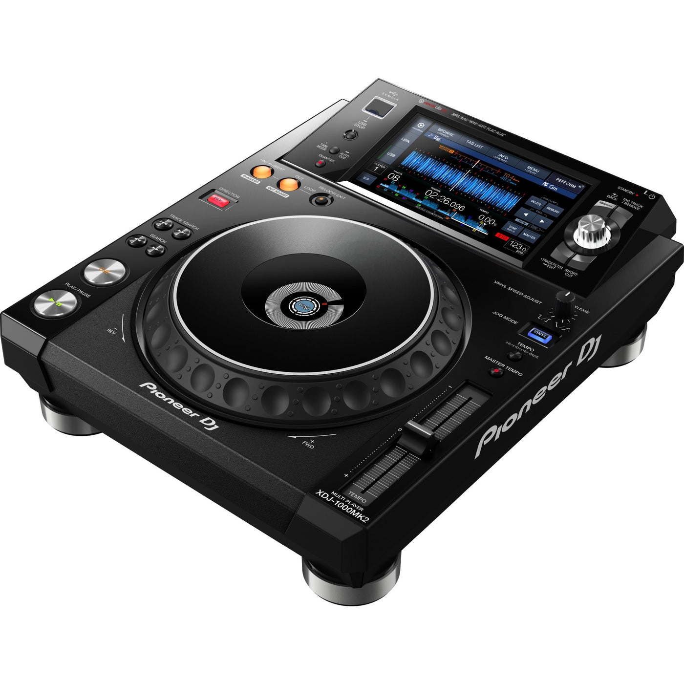 Pioneer DJ XDJ-1000MK2 Performance DJ Multi-Player with 7" Touchscreen, Professional Mixer Audio Equipment