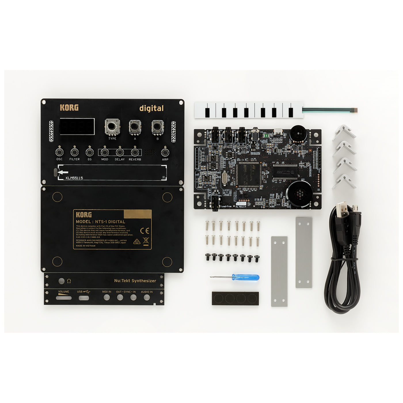 Korg Nu:Tekt NTS-1 Digital DIY Synthesizer