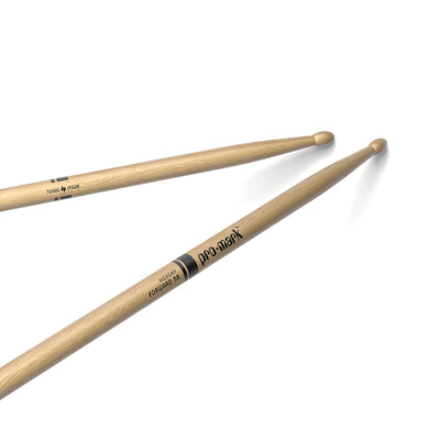 ProMark Classic Forward 5B Hickory Drumstick, Oval Wood Tip (TX5BW)