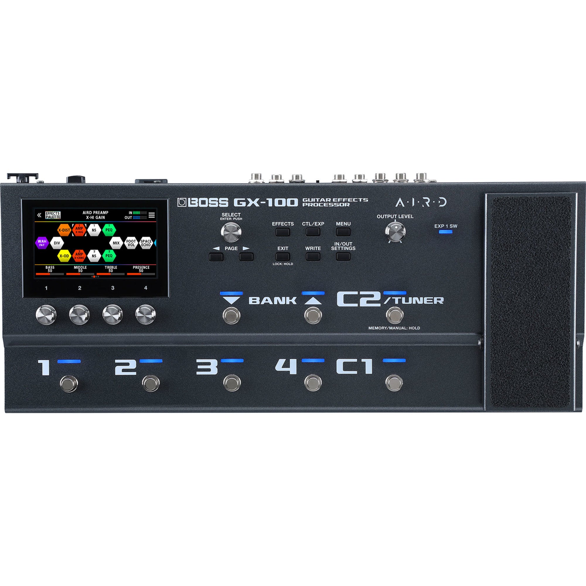 Boss GX-100 Electric Guitar Pedal Board, Multi-Effects – Interstate Music