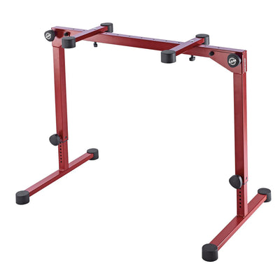 K&M Omega Pro Table Style Keyboard Stand - Ruby Red