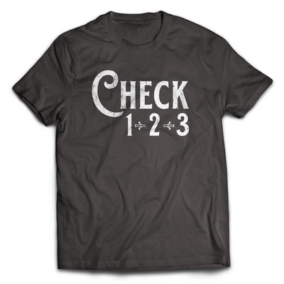 Check 1-2-3 Exclusive T-Shirt