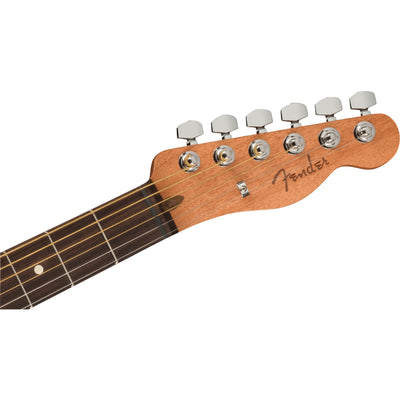 Fender Acoustasonic Player Telecaster Electric Guitar, Brushed Black (0972213239)