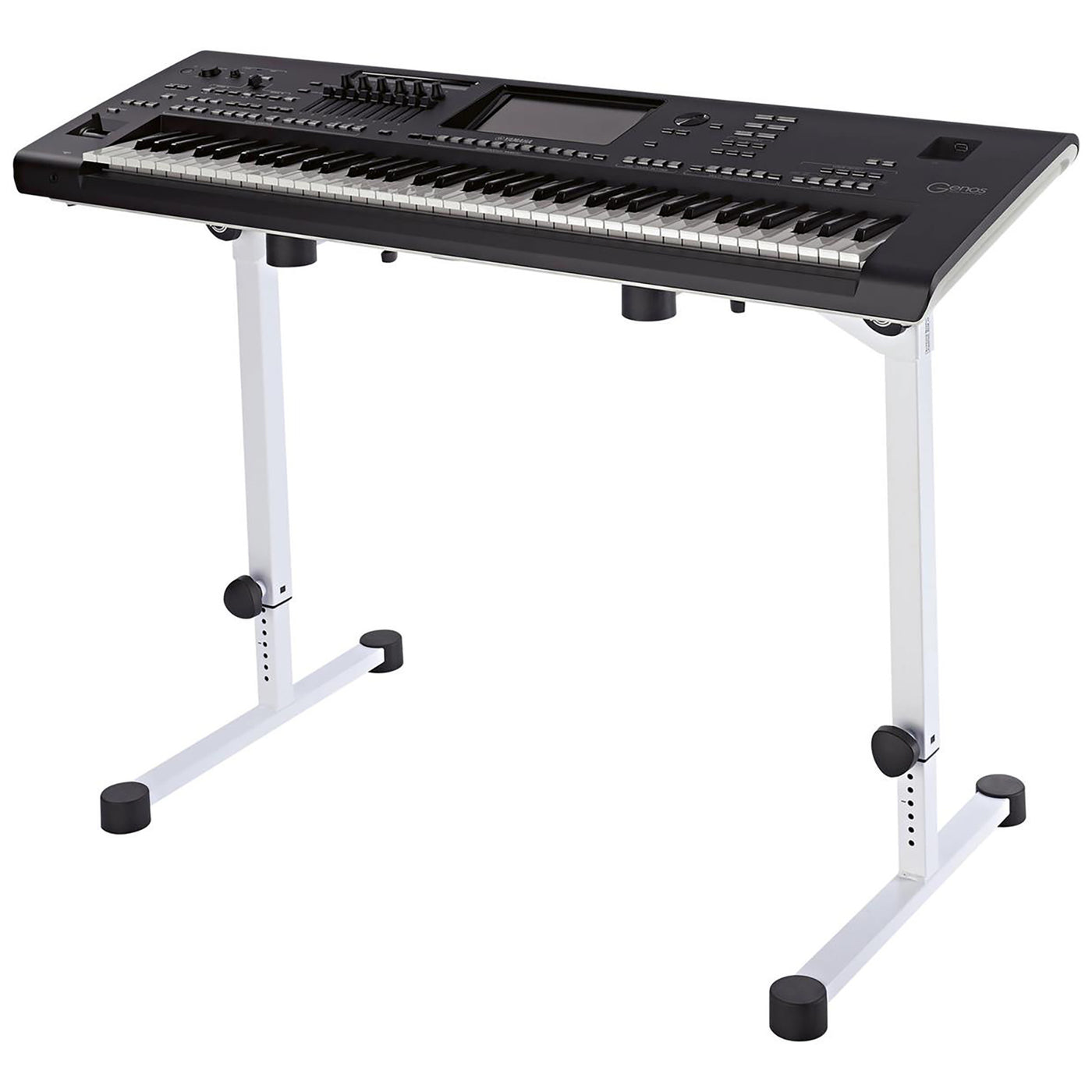 K&M Omega Pro Table Style Keyboard Stand - White