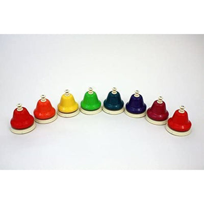 Chroma-Notes Colored 8-Note Desk Bell Set (CNDB-D)