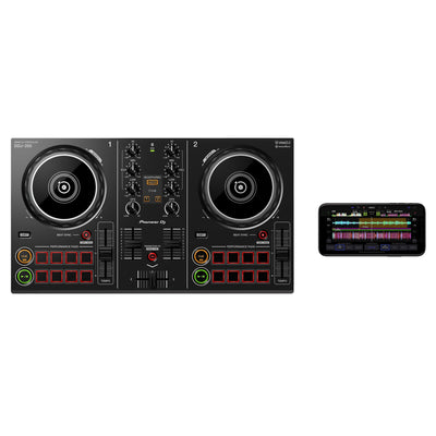 Pioneer DJ DDJ-200 2-Channel Smart DJ Controller Professional DJ Equipment Audio Interface