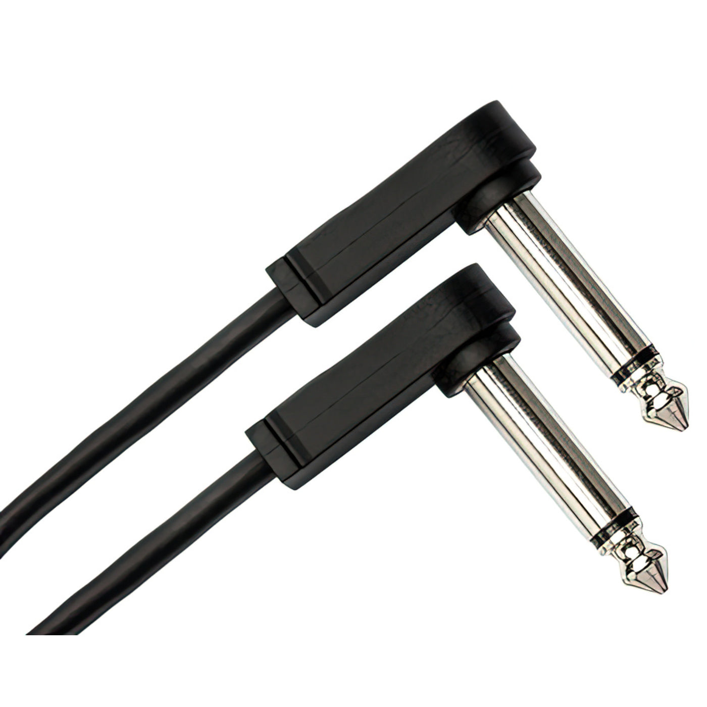 Hosa Flat Guitar Pedalboard Patch Cable, Right Angle to Right Angle, 6-Inch (CFP-106)