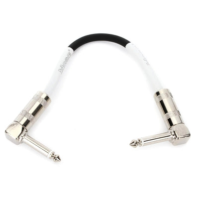 Hosa Guitar Pedalboard Patch Cable, Right Angle to Right Angle, 6-Inch (CPE-106)