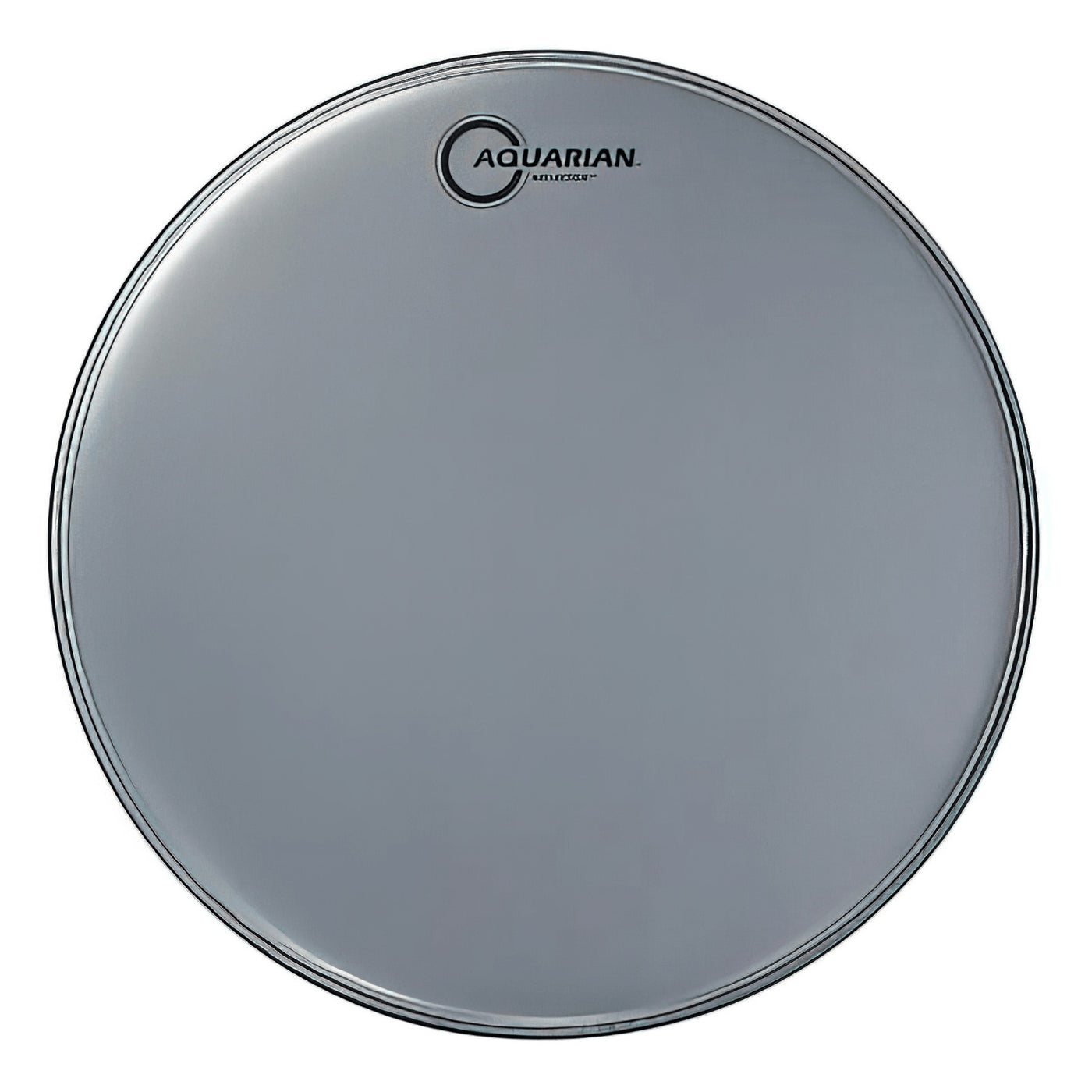 Aquarian TCREF14 14" Gray Texture Coated Reflector Snare Drum Head