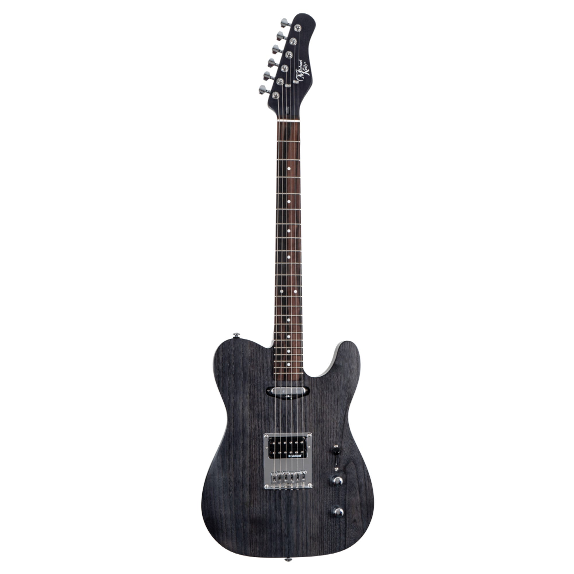 Michael Kelly Guitar Co. 54OP Electric Guitar, Faded Black – Interstate Music