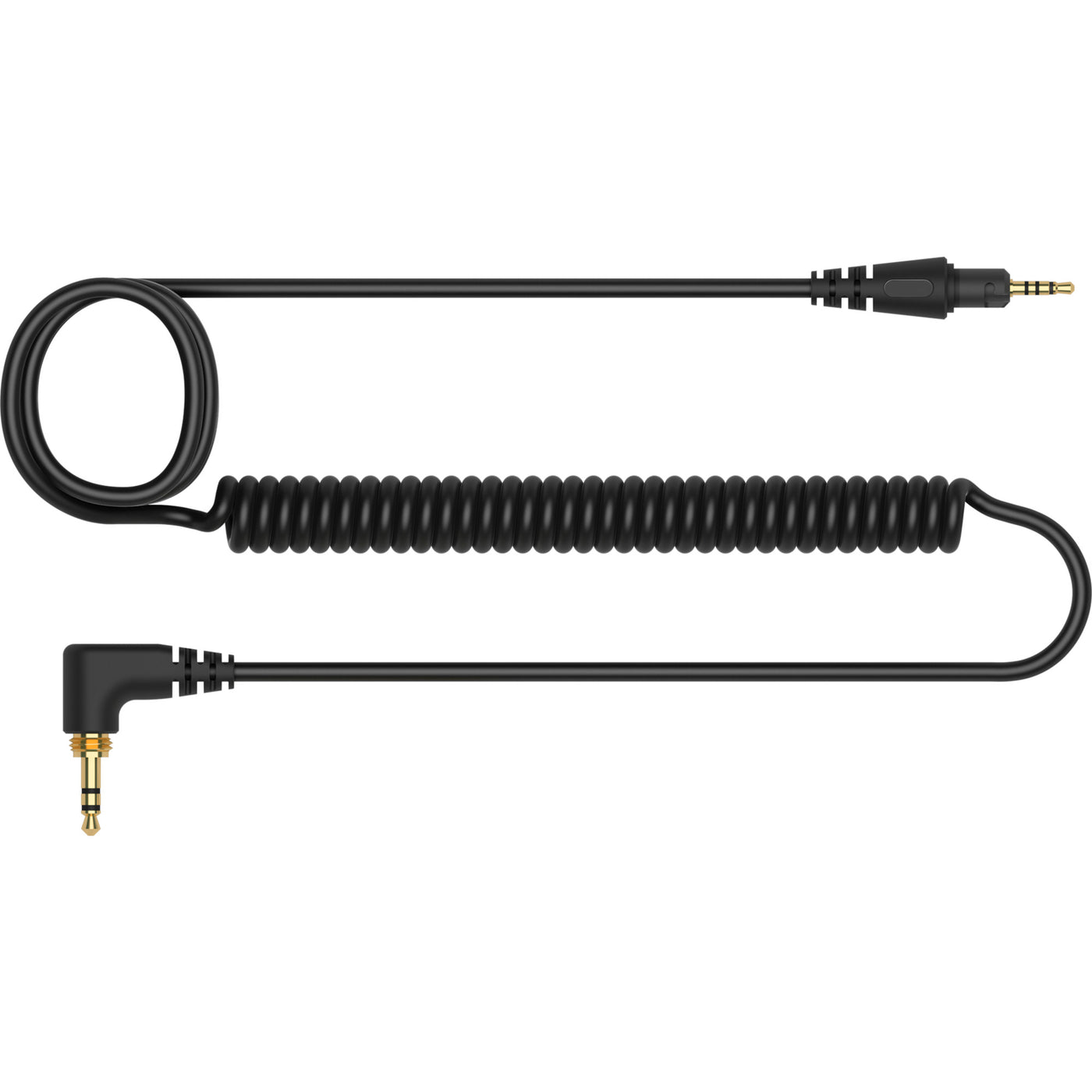 Pioneer DJ HC-CA0603 Short Coiled Extension Cable, 47.24-inch, for HDJ-X5 Studio Wired Headphones for Professional Audio, Aux Cable Cord for DJ Equipment and Recording