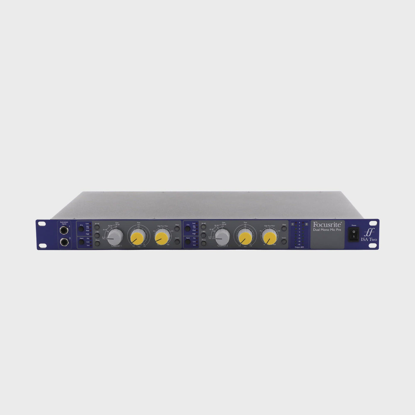 Focusrite ISA Two 2-Channel Microphone Preamp