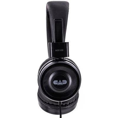 CAD Audio MH100 Closed-Back Studio Headphones with 40mm Drivers - Black (MH100)