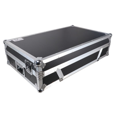 ProX XS-XDJXZWLT ATA-300 Style Flight Case, For Pioneer XDJ-XZ DJ Controller, With Laptop Shelf, 1U Rack Space, and Wheels, Pro Audio Equipment Storage