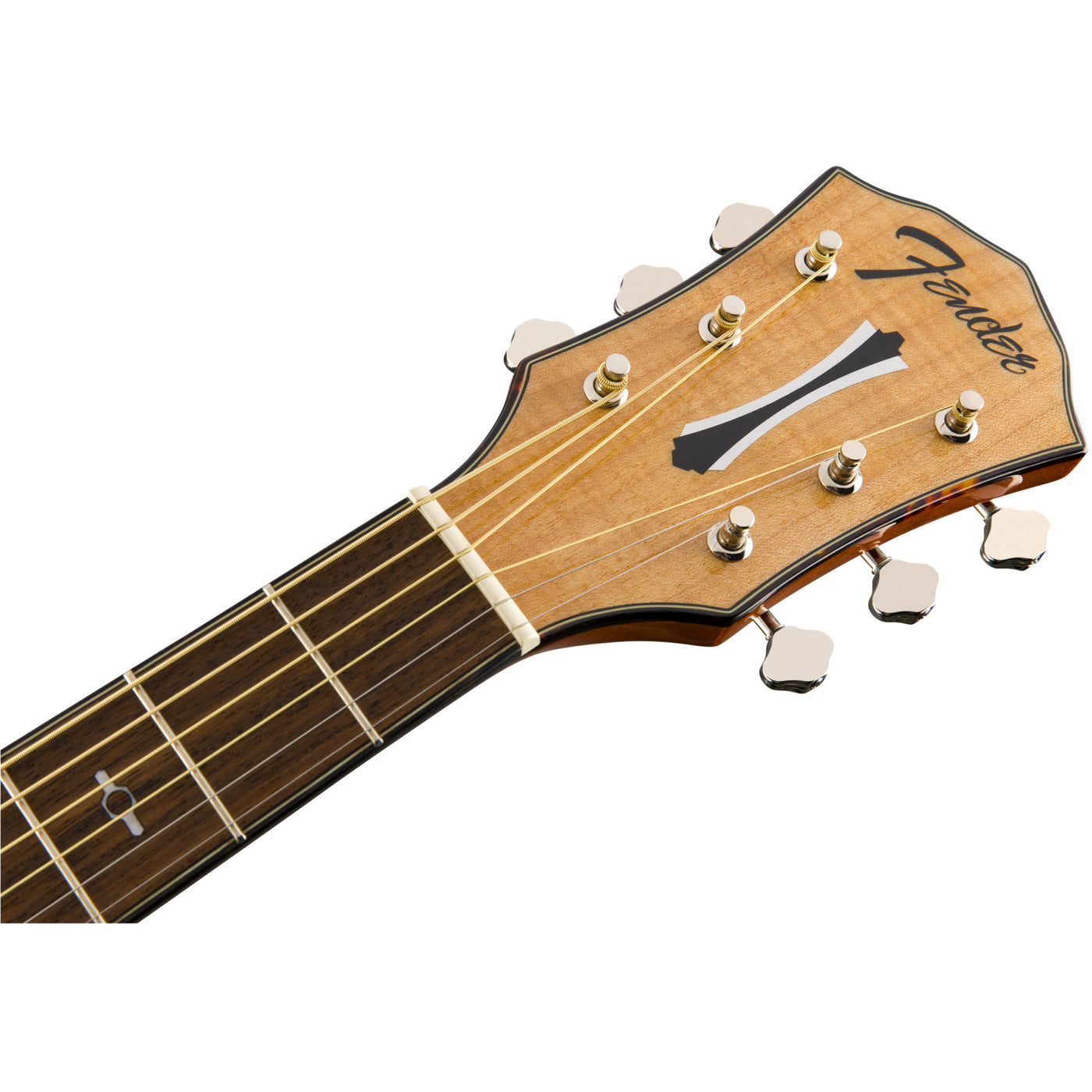 Fender FA-345CE Auditorium Acoustic-Electric Guitar, Natural (0971343021)