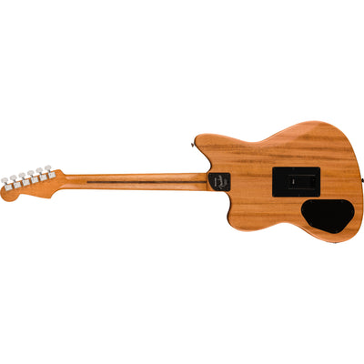 Fender Acoustasonic Player Jazzmaster Electric Guitar, Antique Olive (0972233176)