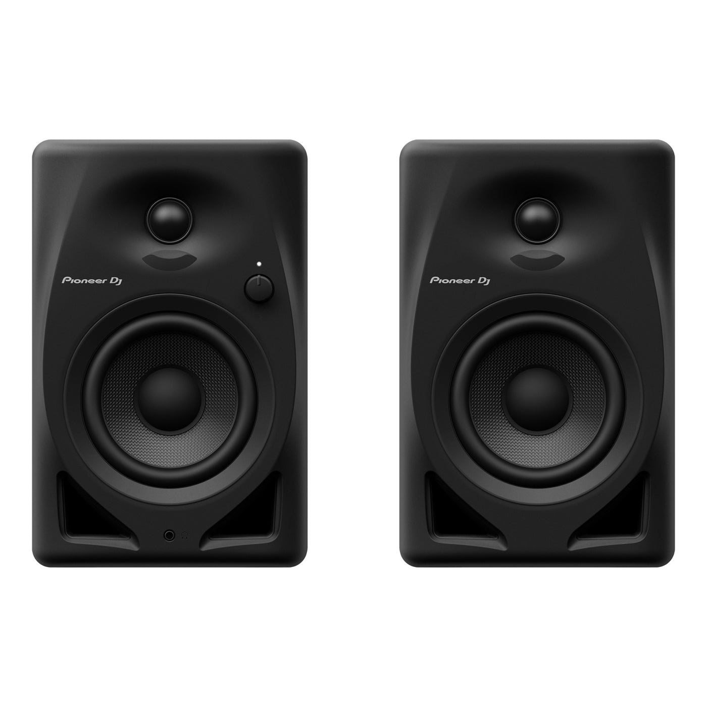 Pioneer DJ DM-40D 4-Inch Electronic Desktop Studio Monitor System, Professional Electronic Audio Equipment - Black