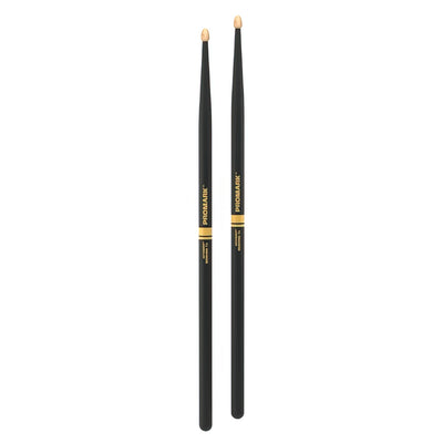 ProMark Rebound 7A ActiveGrip Hickory Drumstick, Acorn Wood Tip (R7AAG)
