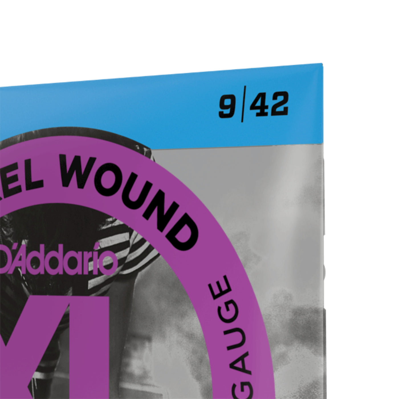 D'Addario Nickel Wound Electric Guitar Strings, Super-Light, 09-42 (EXL120)