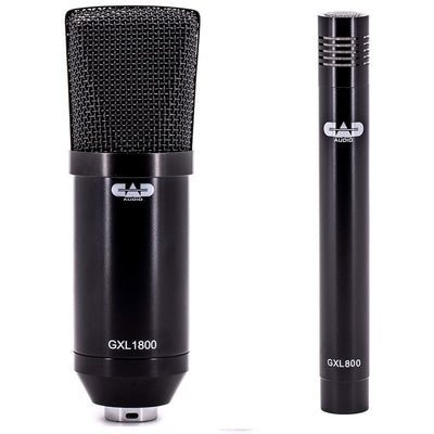 CAD Audio GXL1800SP Studio Pack with GXL1800 Side Address Microphone and GXL800 Small Diaphragm Microphone (GXL1800SP)