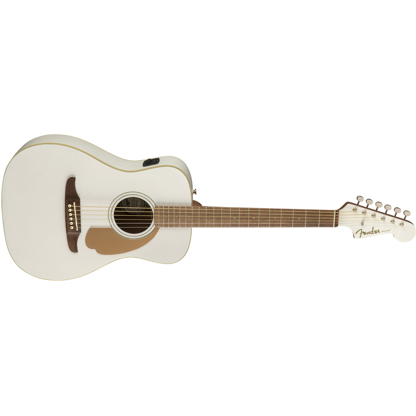 Fender Malibu Player Acoustic-Electric Guitar, Arctic Gold (0970722080)