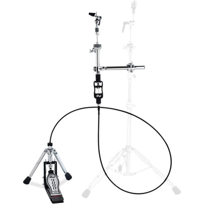 DW 9502LB8 Foot Remote For High Hat Stand with Detachable Cable, For Drum Set, 9000 Series - 8'
