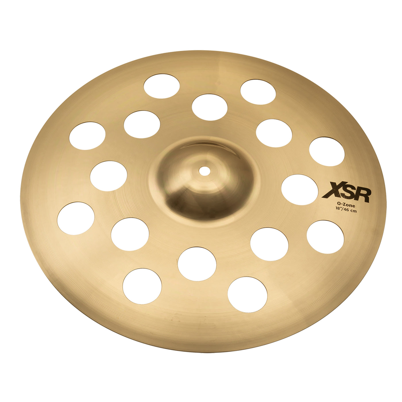 Sabian 18" XSR O-Zone Crash Cymbal - Brilliant Finish