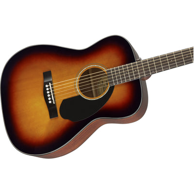 Fender CC-60S Concert Acoustic Guitar, 3-Color Sunburst (0970150032)
