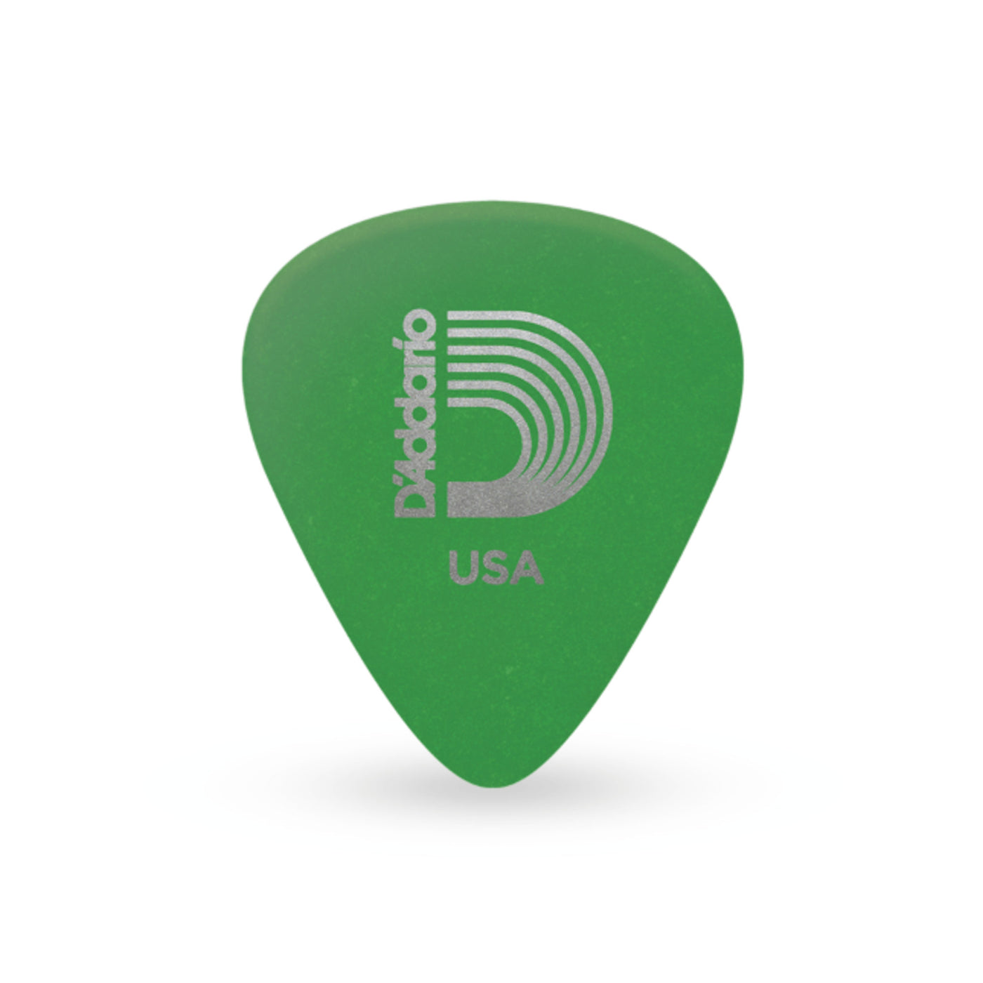 D'Addario Duralin Guitar Picks, Medium, 10 Pack, Green (1DGN4-10)