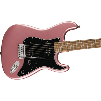 Fender Affinity Series Stratocaster HH Electric Guitar, Burgundy Mist (0378051566)