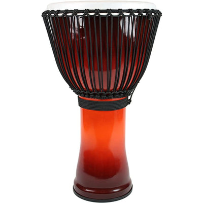 Toca Freestyle II Rope Tuned 10-Inch Djembe in African Sunset Finish (TF2DJ-10AFS)