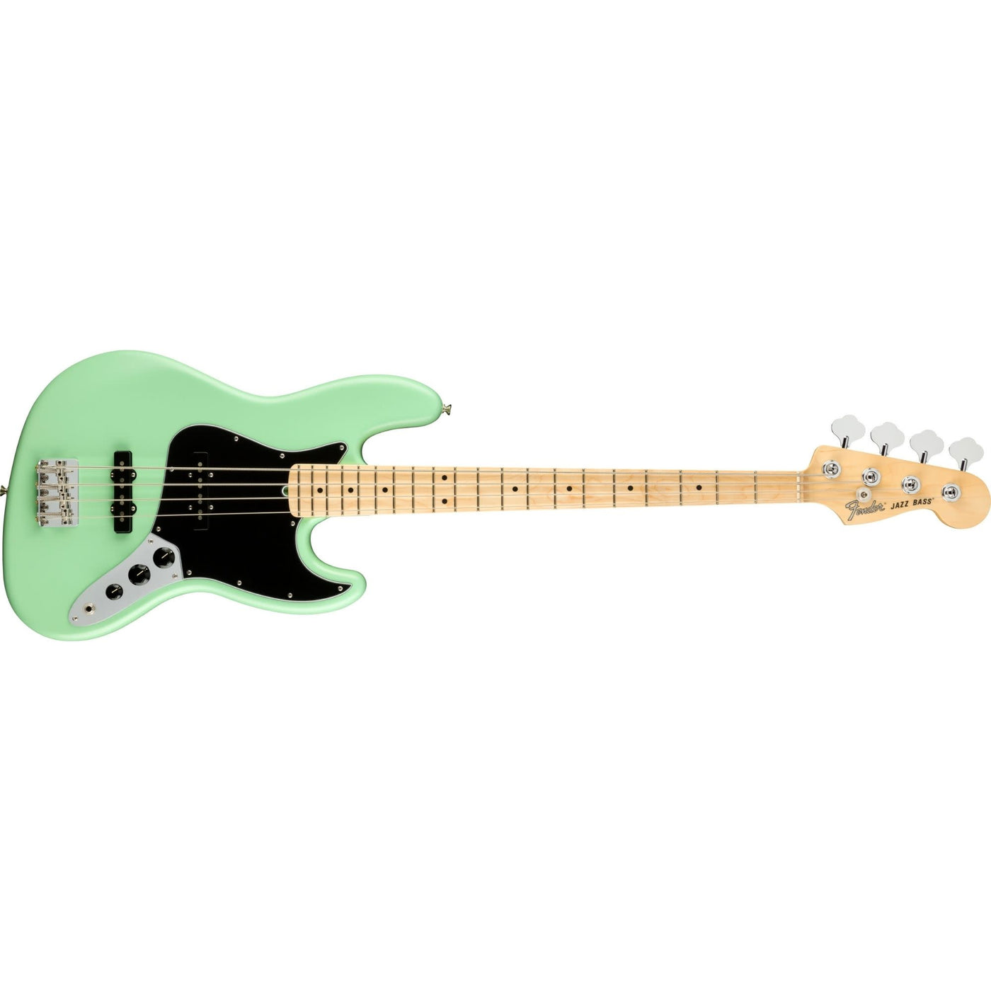 Fender American Performer Jazz Bass, Satin Surf Green