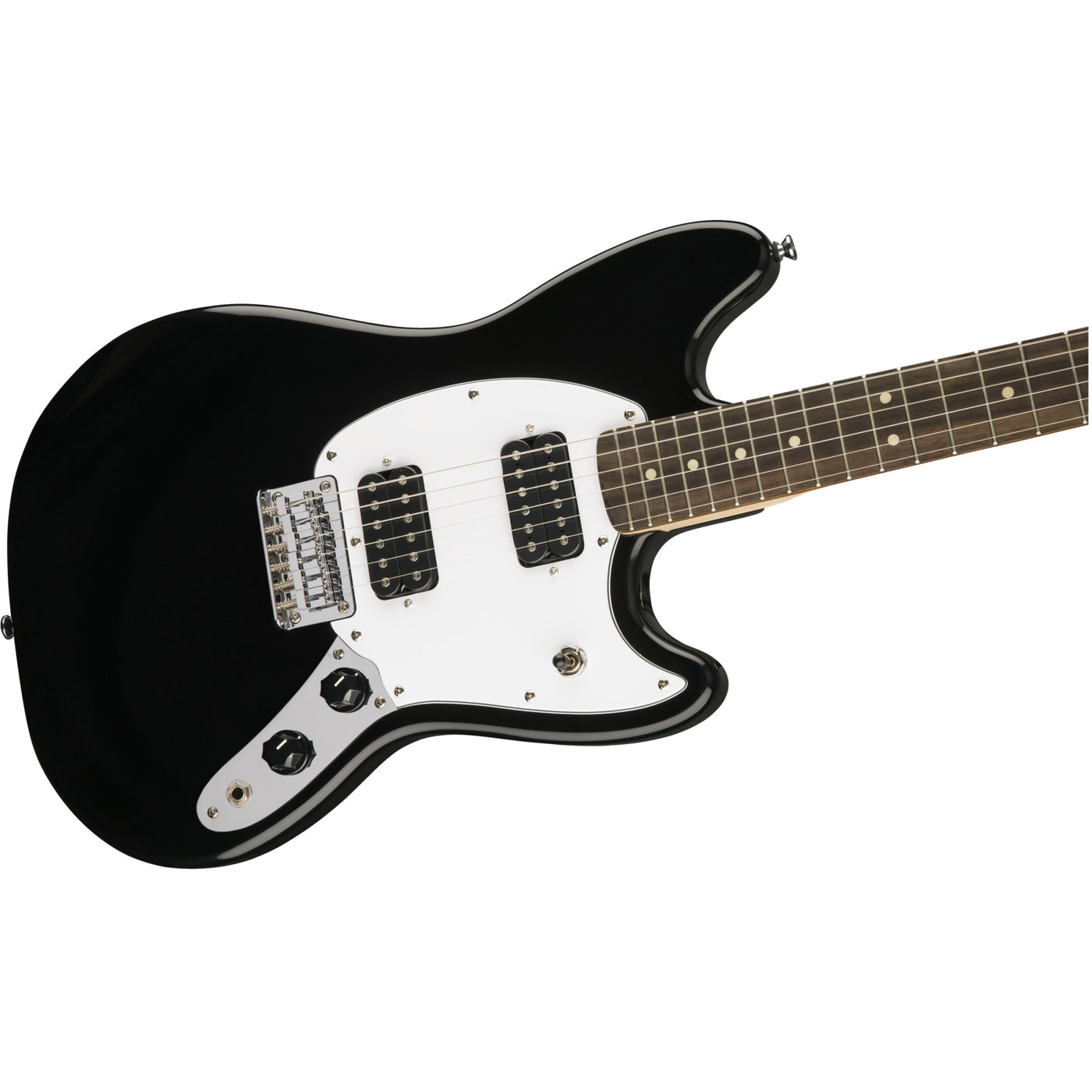 Fender Bullet Mustang HH Electric Guitar, Black (0371220506)
