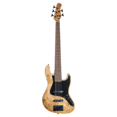 Michael Kelly Guitar Co. Custom Collection Element 5R Bass Guitar, Buckeye Burl