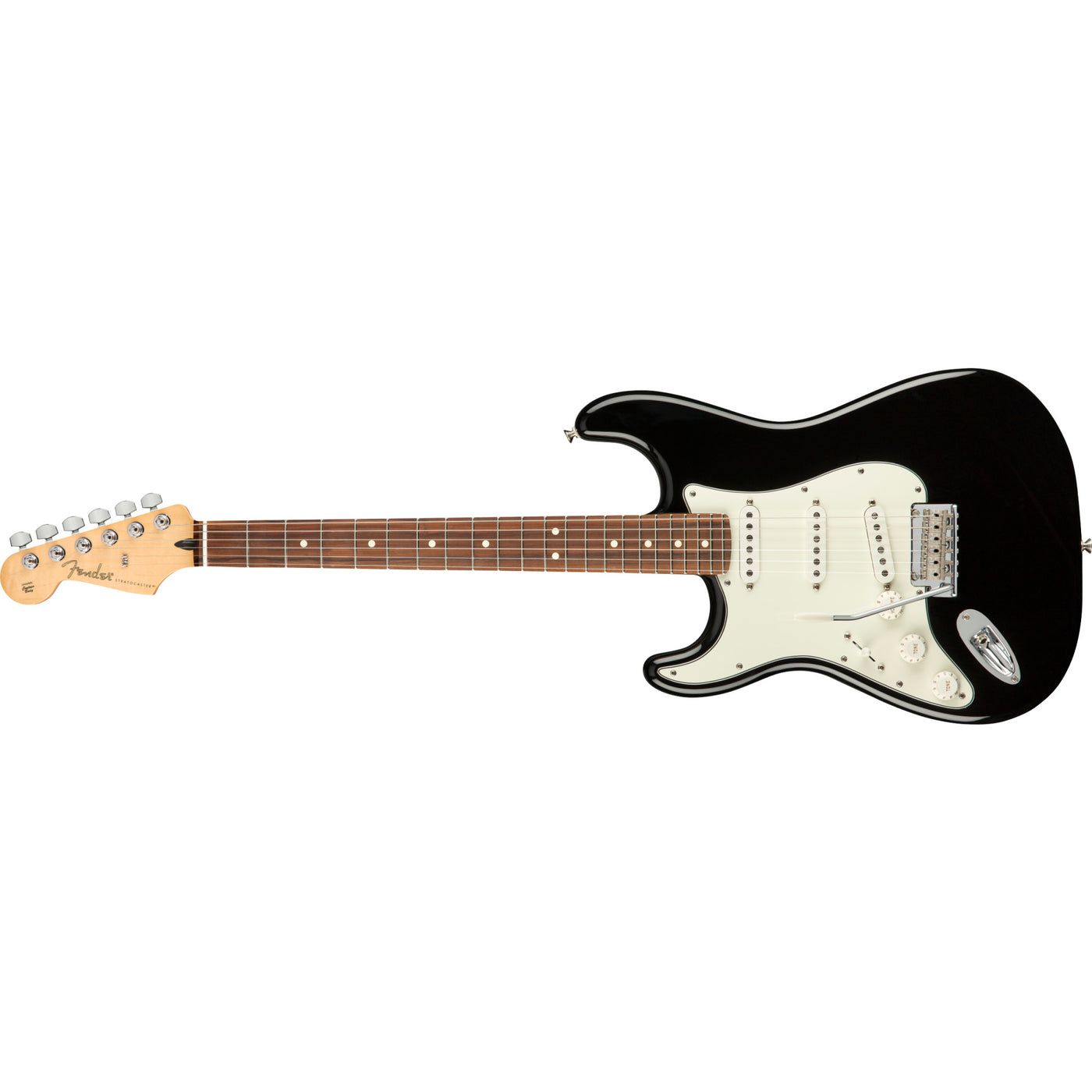 Fender Player Stratocaster Left-Handed Electric Guitar, Black (0144513506)