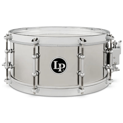 Latin Percussion Stainless Steel Salsa Snare - 5.5 x 13 inch
