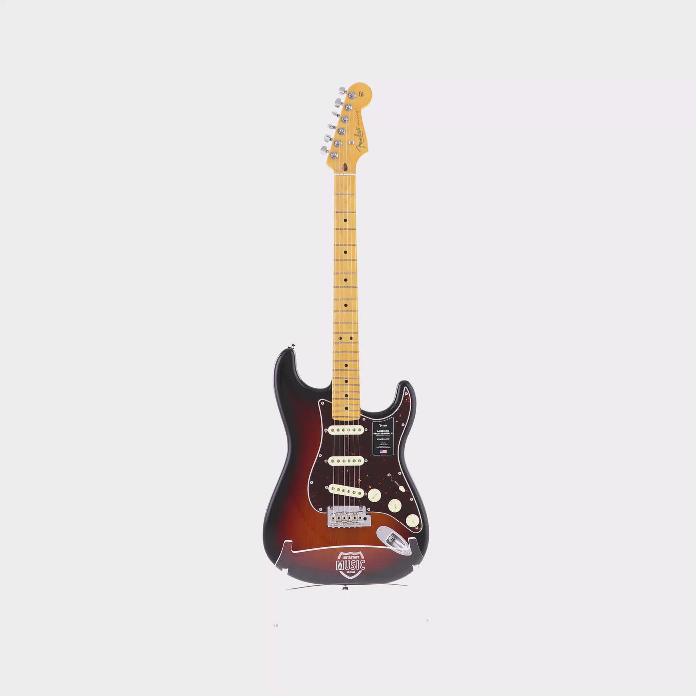 Fender American Professional ll Stratocaster 3-Color Sunburst with Maple