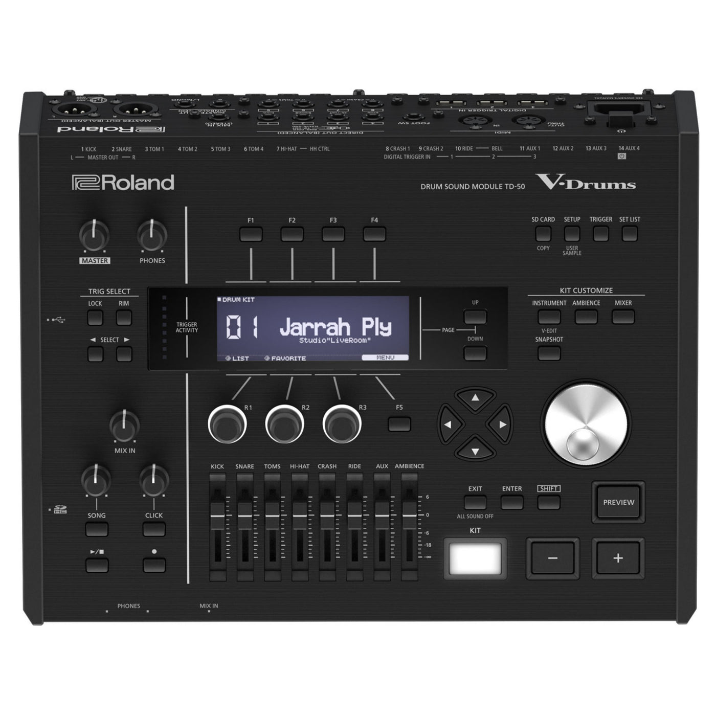 Roland TD-50DPA Module, Digital Drum & Cymbal Upgrade Pack