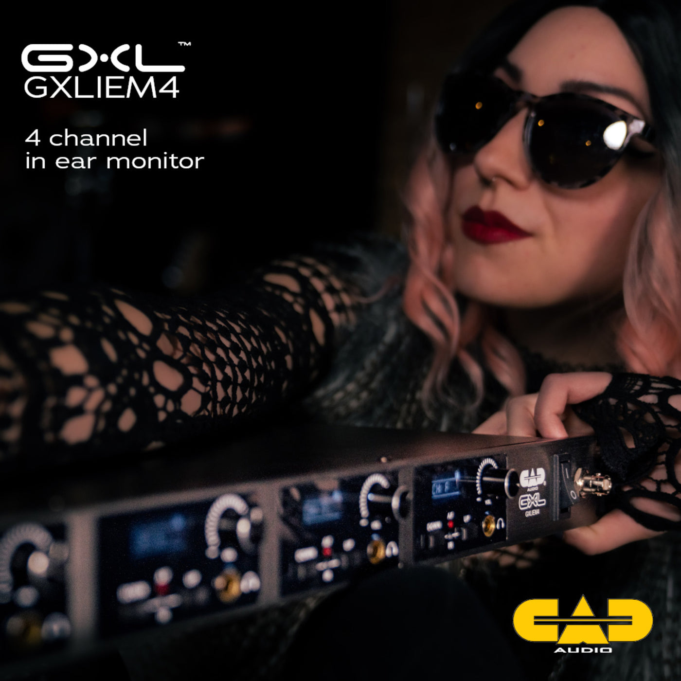 CAD GXLIEM Wireless In Ear Monitor System - Quad Mix System