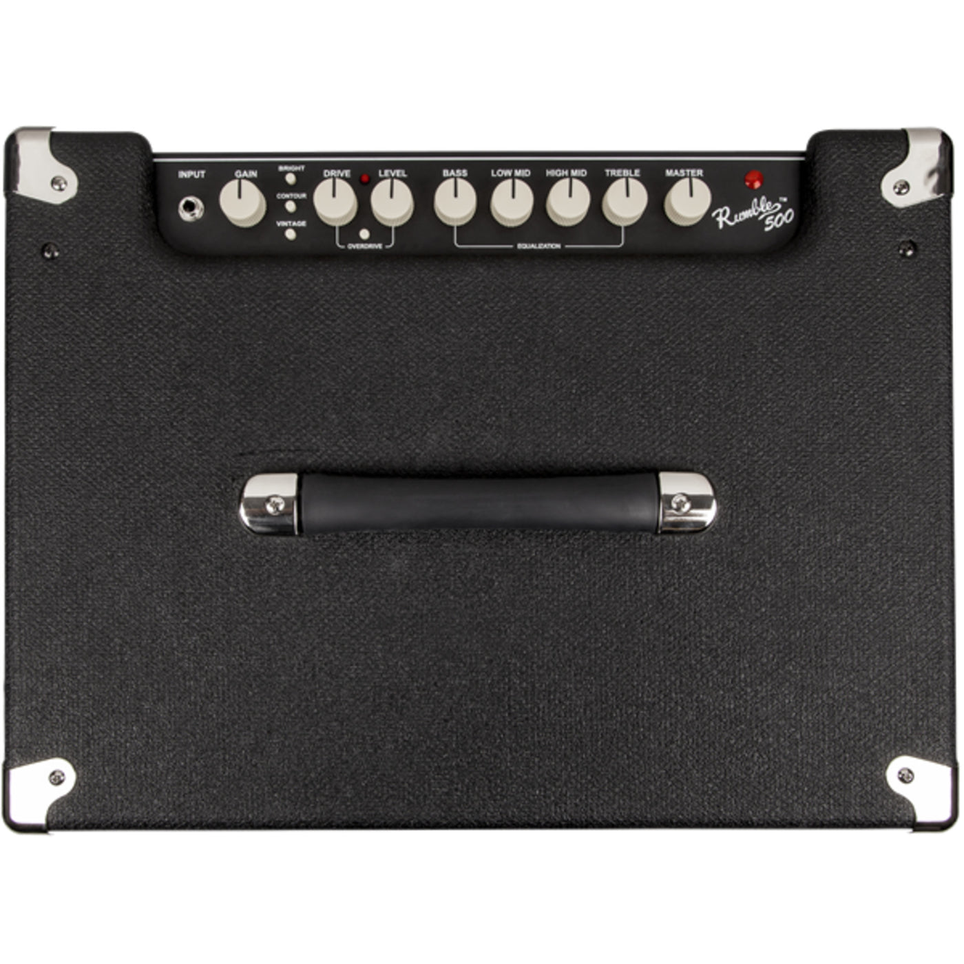 Fender Rumble 500 Bass Combo 120V, Black/Silver (2370600000)