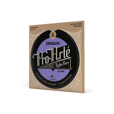 D'Addario XT Classical Silver Plated Copper Strings, Extra Hard Tension (XTC44)