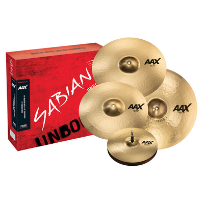 Sabian AAX Promotional Cymbal Pack - Brilliant Finish